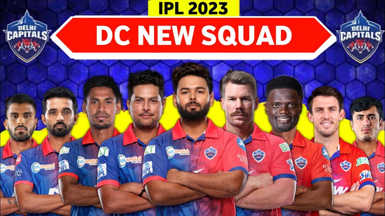 IPL 2023 DC Schedule & Squad, Delhi Capitals 2023 Complete Players List