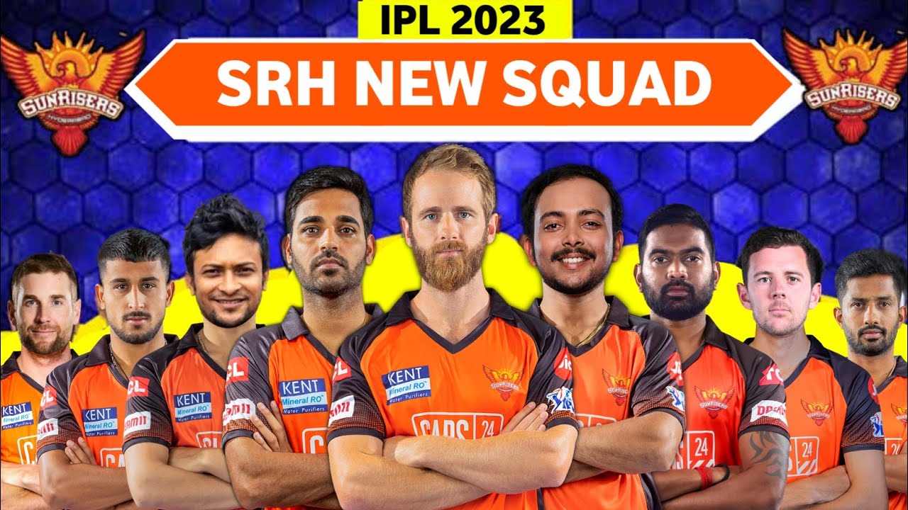 IPL 2023 SRH Schedule & Squad, Sunrisers Hyderabad Complete Players List