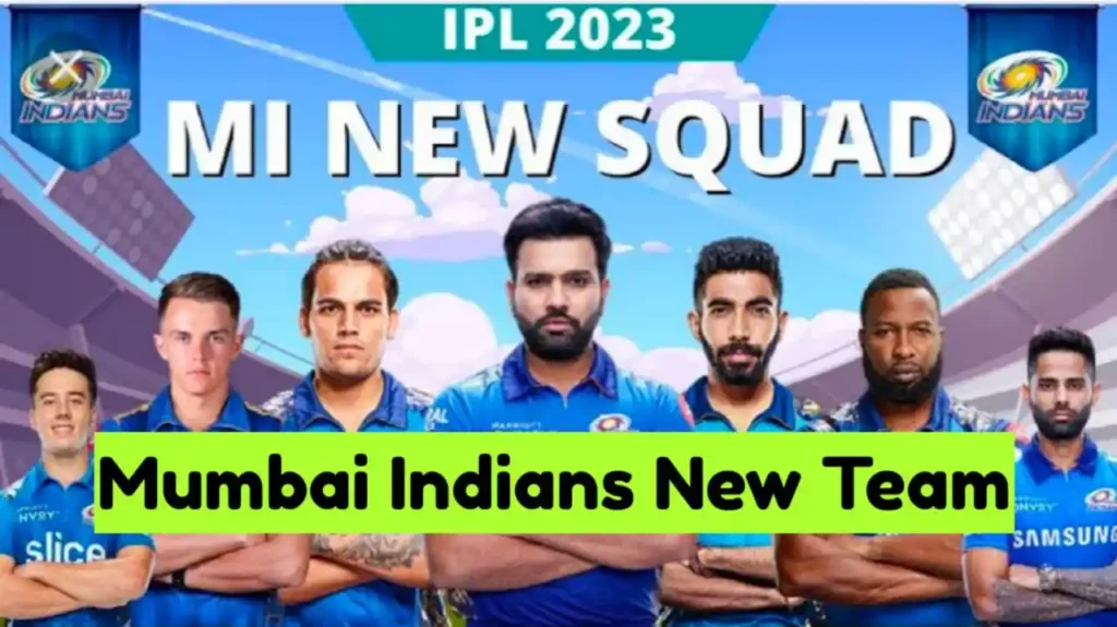 Mumbai Indians Schedule, Time table, and Players List Squad & Fixture For MI IPL 2023