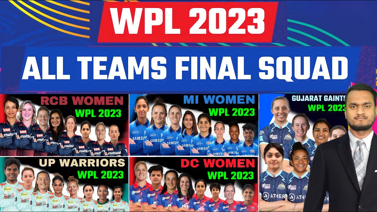 Women’s Premier League 2023 All Team Final Squad