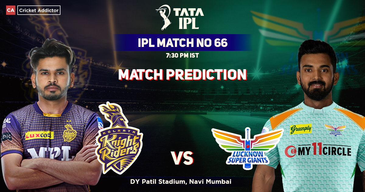 IPL 2023 KKR vs LSG Match Prediction