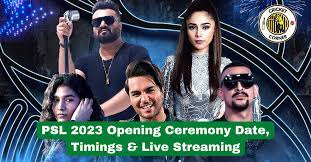 psl 4 opening ceremony timing
